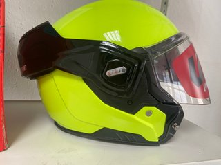 Casco Modular Unik 180 Grados Amarillo homologado