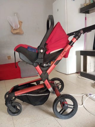 Carrito y Capazo Jané Rider Rojo