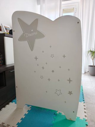 Cuna de Bebé 120x70 cm con Colchón