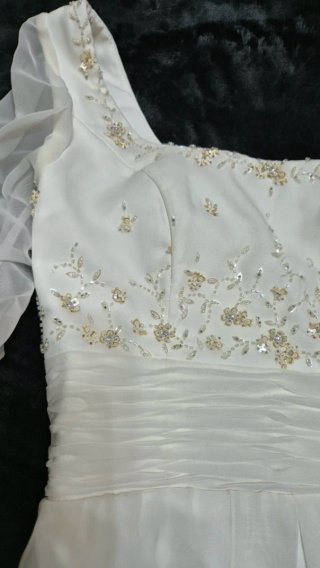 Vestido de Novia Medieval Blanco Talla 38