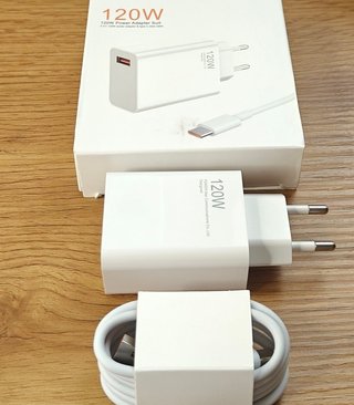 Cargador 120W compatible Xiaomi POCO Redmi + Cable
