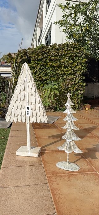 2 Alberi di Natale Decorativi