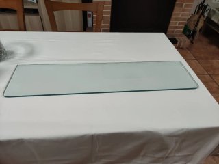Estantería de cristal 92x23 cm
