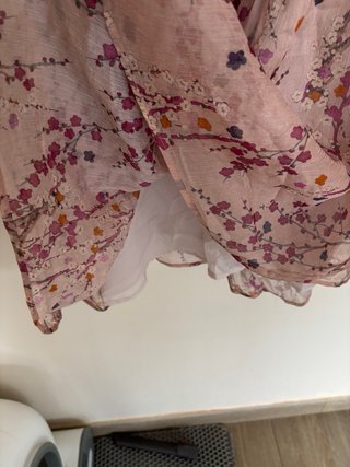 Vestido Largo Estampado Floral