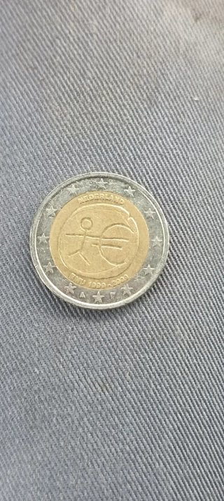 Moneta 2 Euro Commemorativa Paesi Bassi 2009