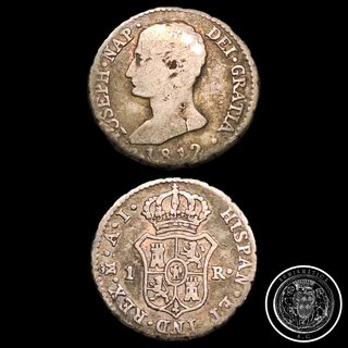 Moneda 1 Real José Napoleón 1812