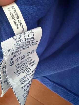 Chaqueta Ralph Lauren 1/4 Vintage Original Talla M