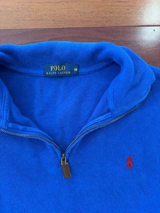 Chaqueta Ralph Lauren 1/4 Vintage Original Talla M