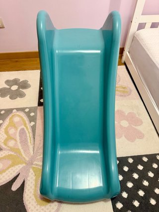 Tobogán infantil azul