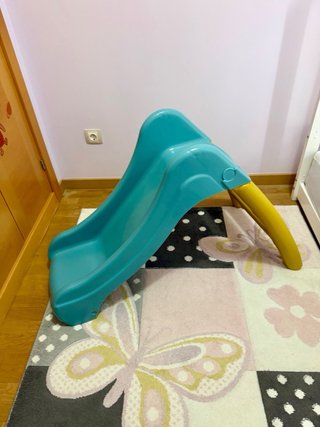Tobogán infantil azul