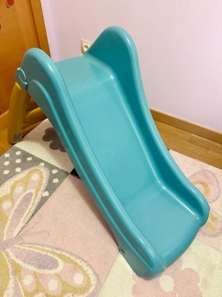 Tobogán infantil azul