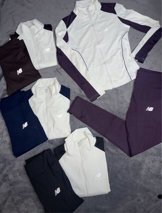 Conjunto New Balance Mallas y Sudadera