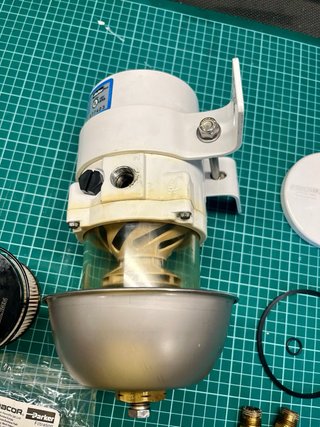 Filtro Decantador Diesel Marino Parker 500MA