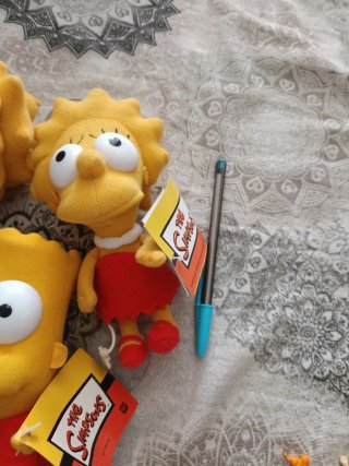 Peluche Los Simpsons (4 figuras)