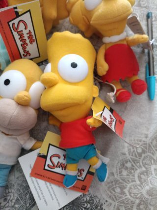 Peluche Los Simpsons (4 figuras)
