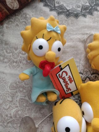 Peluche Los Simpsons (4 figuras)
