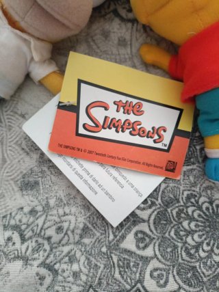 Peluche Los Simpsons (4 figuras)