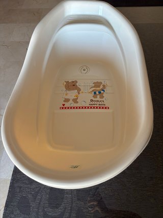 Bañera bebé con dibujos