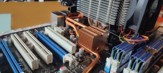 Combo Placa Base Asus comando Socket 775