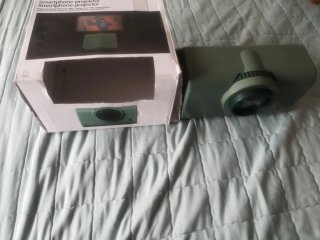 Proyector Smartphone Gris/Verde