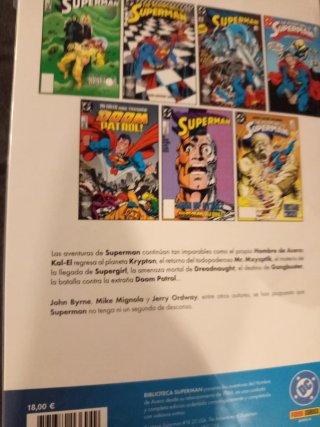 Biblioteca Superman 1, 6 y 12