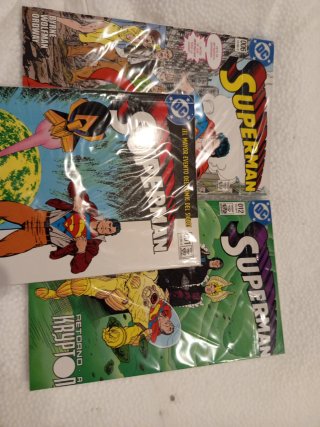 Biblioteca Superman 1, 6 y 12