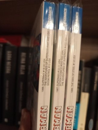 Biblioteca Superman 1, 6 y 12