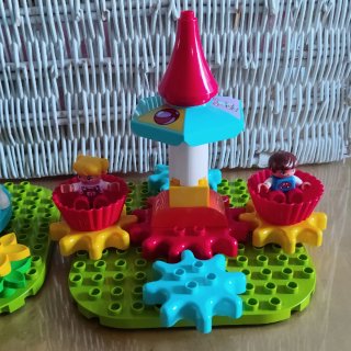 Lote 2 Carrusel LEGO Duplo original