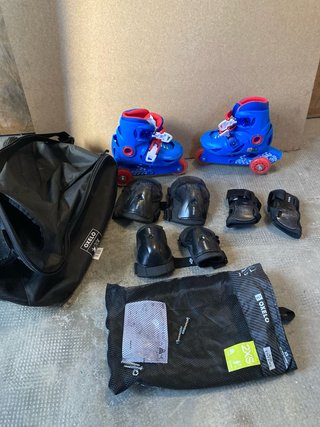Patines infantiles Oxelo con protecciones