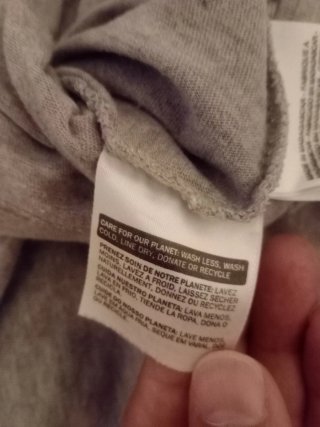 Levi's SS Ringer Tee en color gris jaspeado xxl