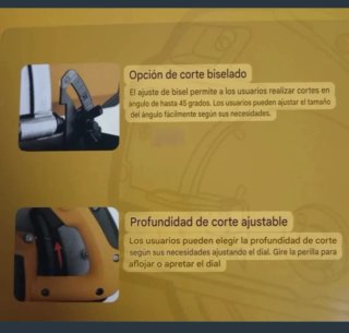 Sierra Circular Eléctrica DEKO 1500W