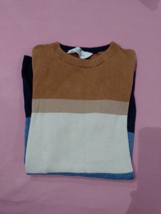 Jersey de Punto Tricolor