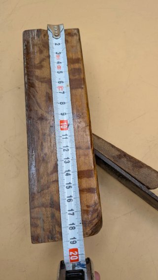 ANTIGUO CEPILLO CARPINTERO ARGENTINO Nº40 MADERA