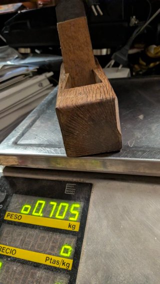 ANTIGUO CEPILLO CARPINTERO ARGENTINO Nº40 MADERA
