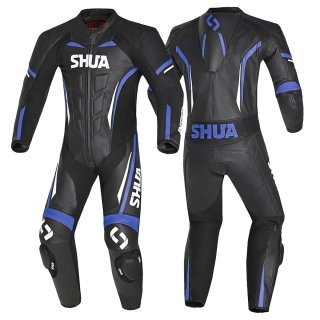 Mono de Moto Shua Infinity Negro y Azul