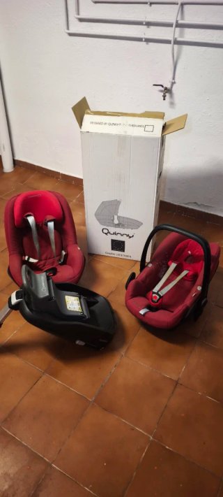 Conjunto Carrito y Sillas de Coche Quinny