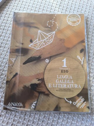 Libro lingua galega e literatura