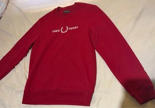 Sudadera Fred Perry Roja