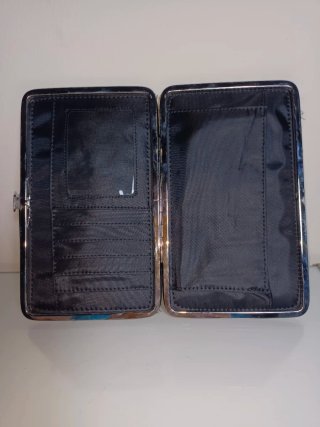 Bolso Marrón con Cadena y cartera lentejuelas