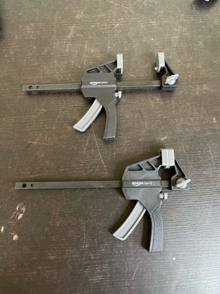 Set de 5 Prensas o abrazaderas de Carpintería