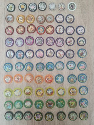 78 Tazos Pokémon Nox Sin Repetir