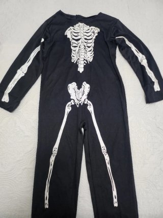Disfraz Esqueleto Halloween Talla para 8 a 9 años