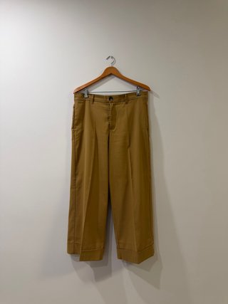 Pantalón Zara Beige Talla XL