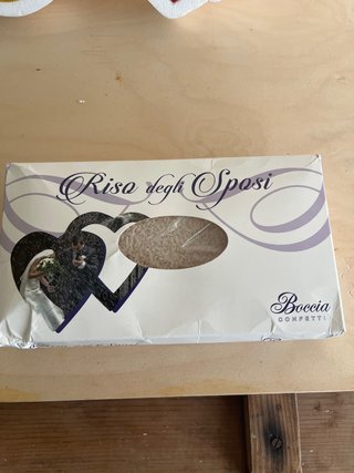 Riso degli Sposi - Boccia Confetti