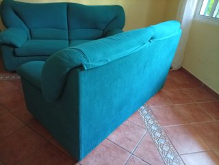 Conjunto sofás 3 + 2 plazas
