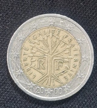 Moneda de 2€ Francia 2000