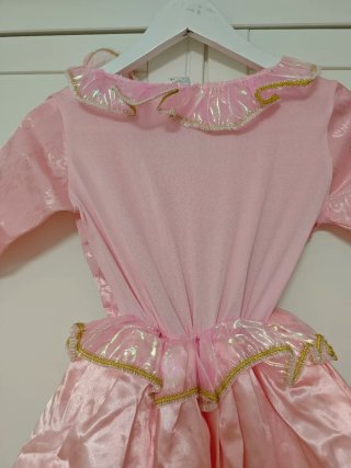 Disfraz Princesa Rosa con Dorado