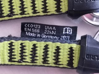 12 cintas exprés Edelrid Pure Wire nuevas