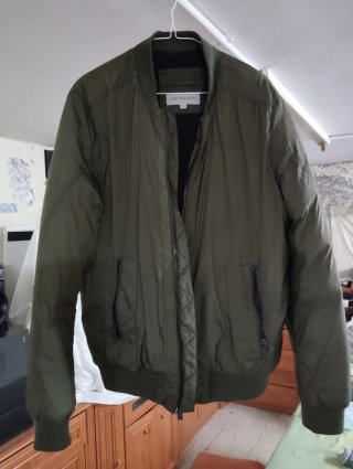 Cazadora Calvin Klein Talla L Verde Oliva