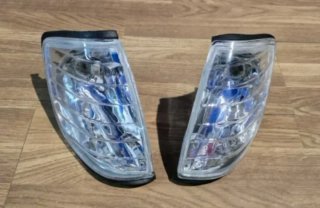 Intermitentes Mercedes W140 Cristal Cromo 92-98